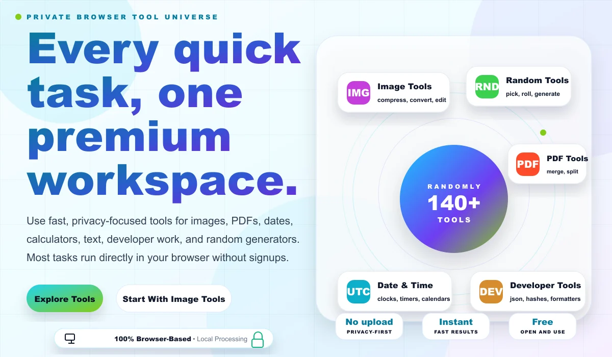 Randomly.online -  A tool ecosystem